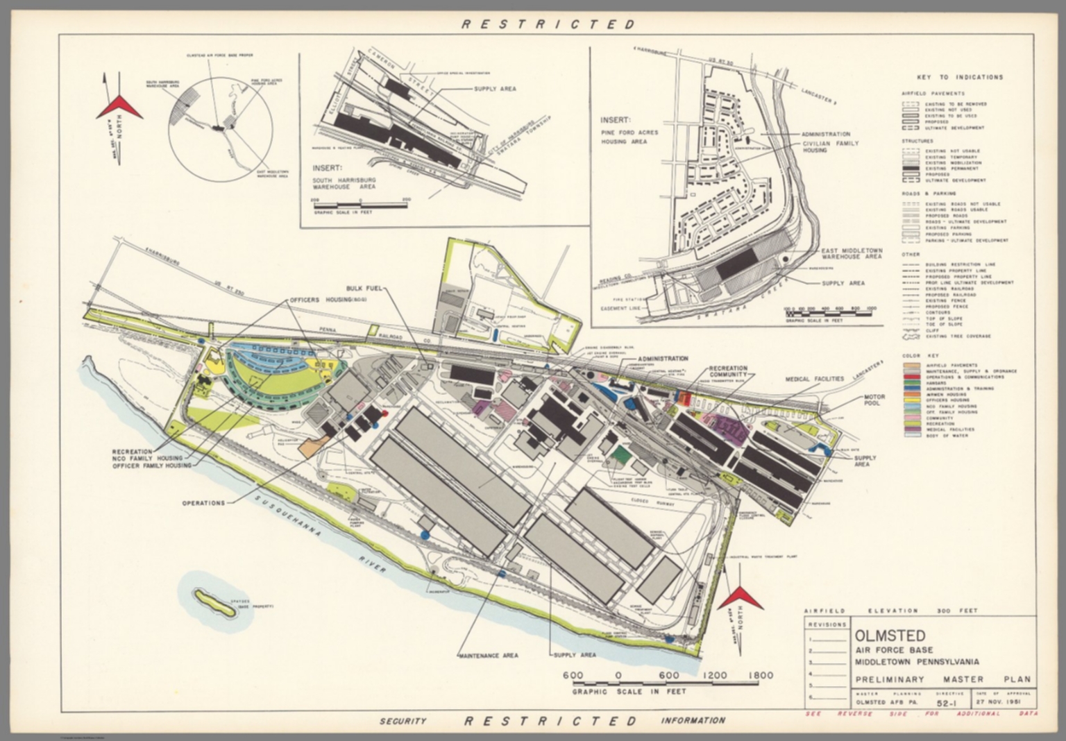 Olmsted Air Force Base Middletown Pennsylvania David Rumsey