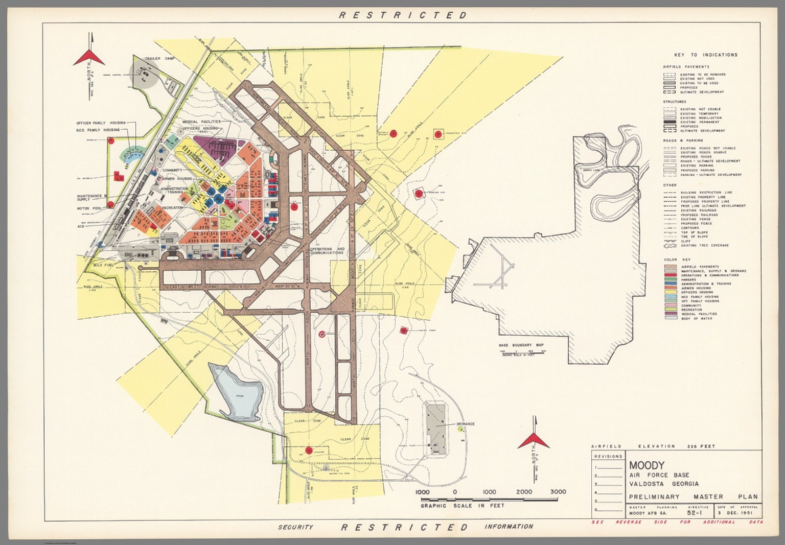 Moody Air Force Base : Valdosta Georgia : Preliminary master plan