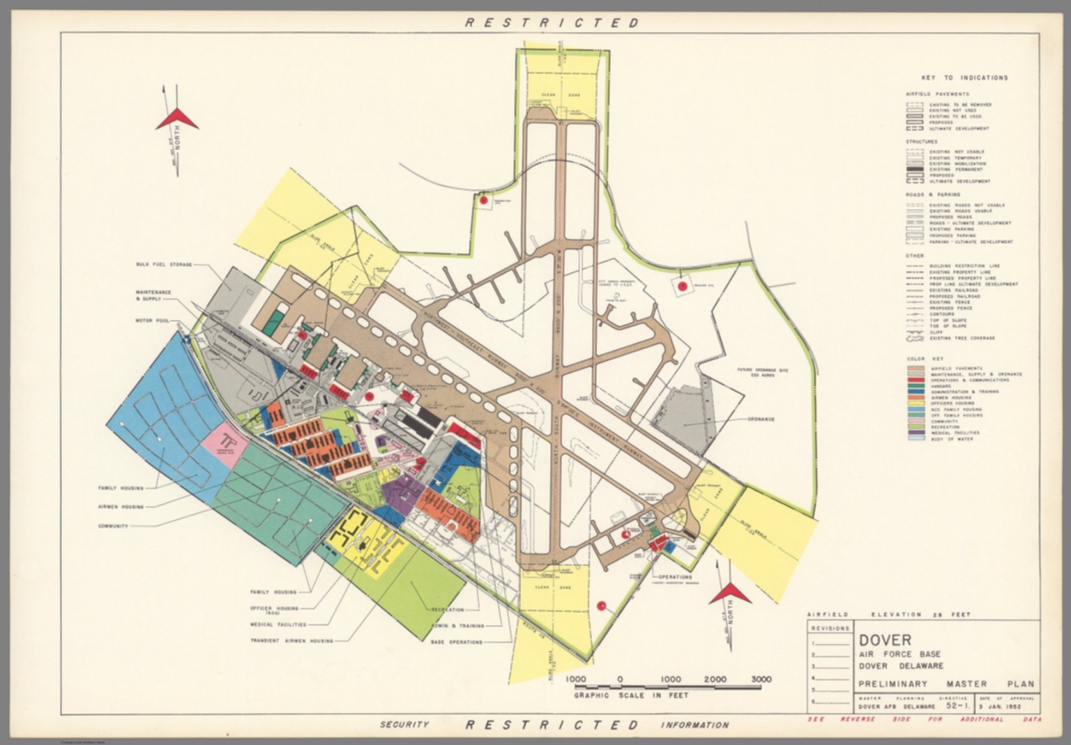 Dover Air Force Base Dover Delaware Preliminary master plan David