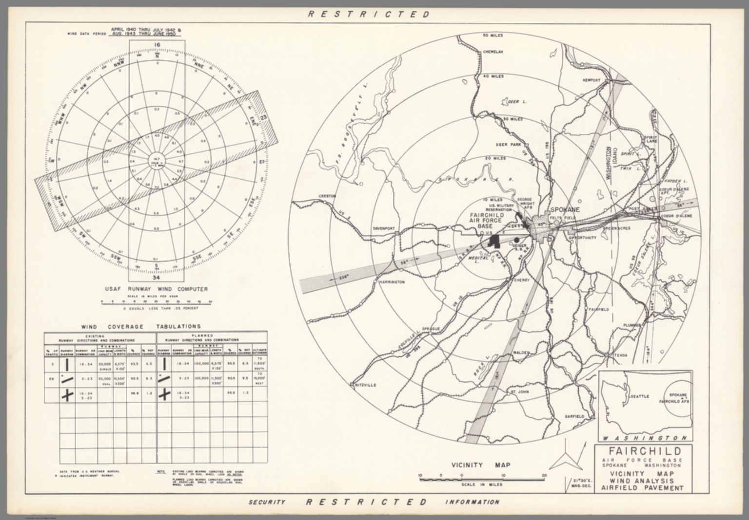 Fairchild Air Force Base Spokane Washington Vicinity map David