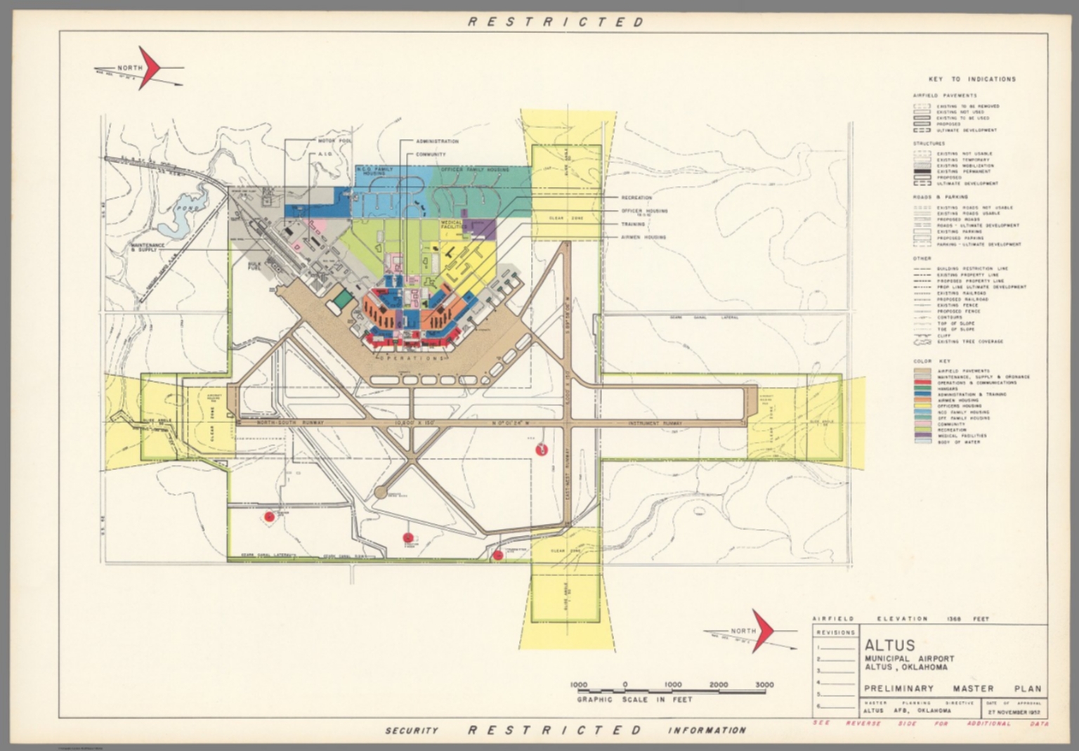 Altus Municipal Airport Altus Oklahoma Preliminary master plan