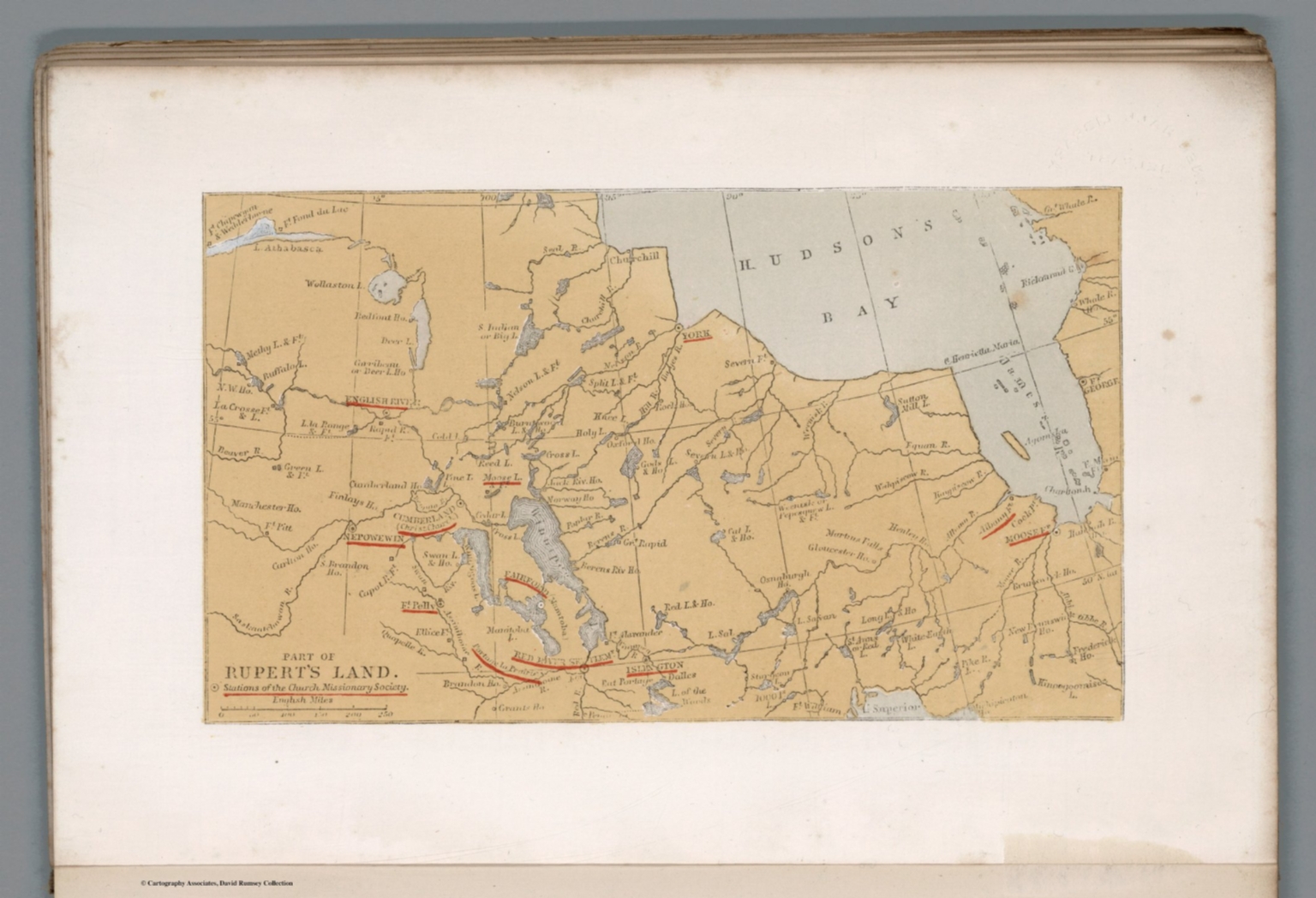 Part of Rupert's Land David Rumsey Historical Map Collection