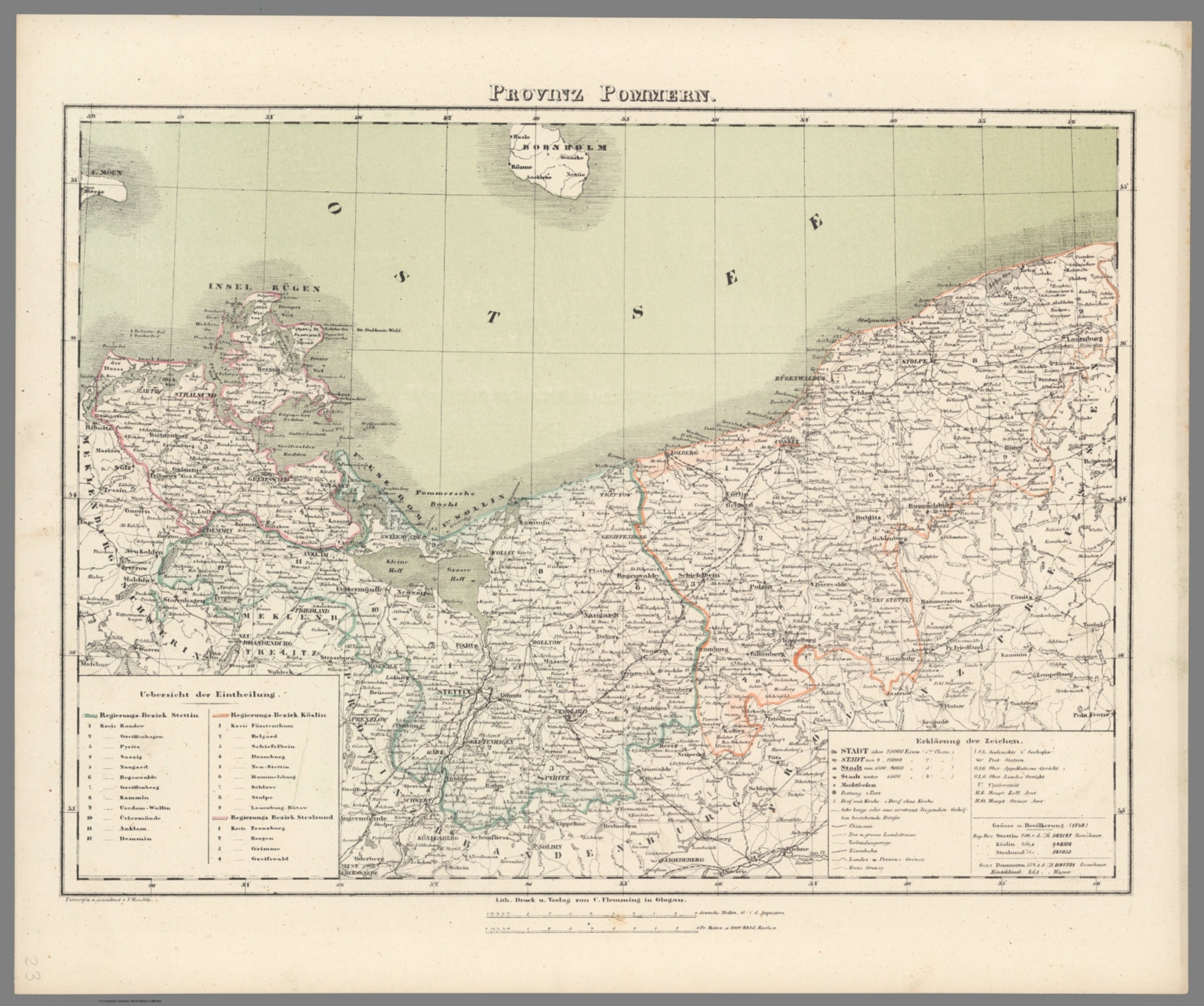 No. 23. Provinz Pommern - David Rumsey Historical Map Collection