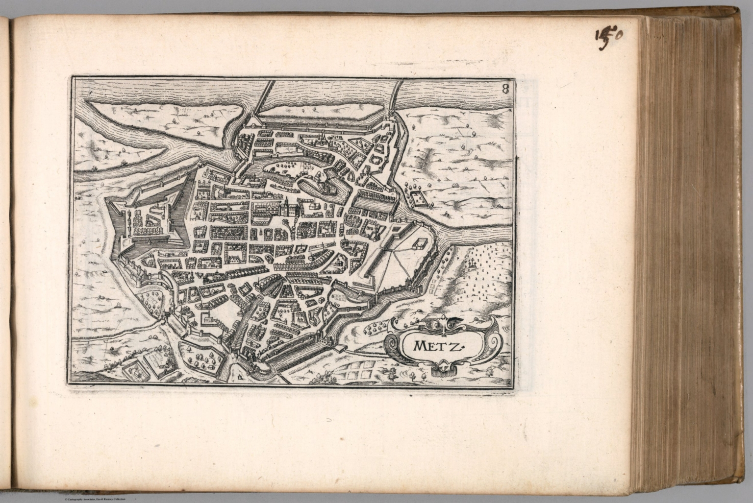 Carte du Pays Messin David Rumsey Historical Map Collection