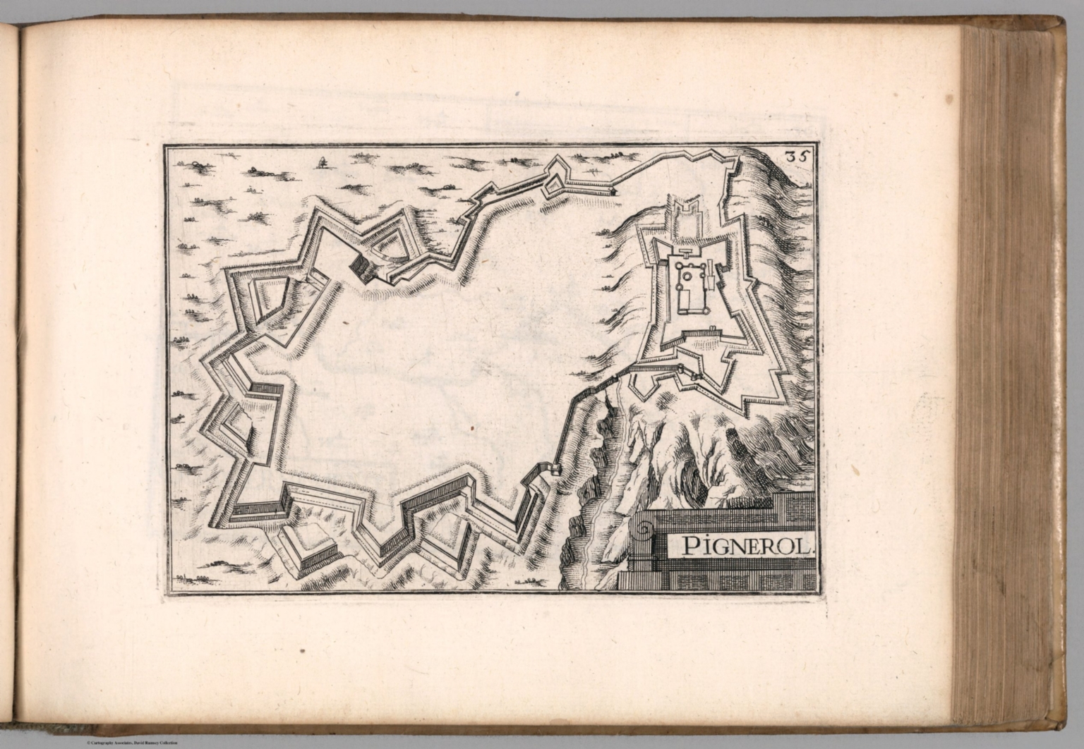 Pignerol David Rumsey Historical Map Collection