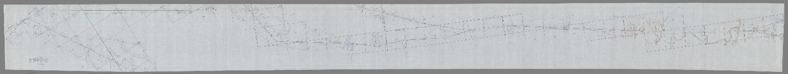 Map of Lines Run From Holdrege East to Orange P.O. Range 13W.