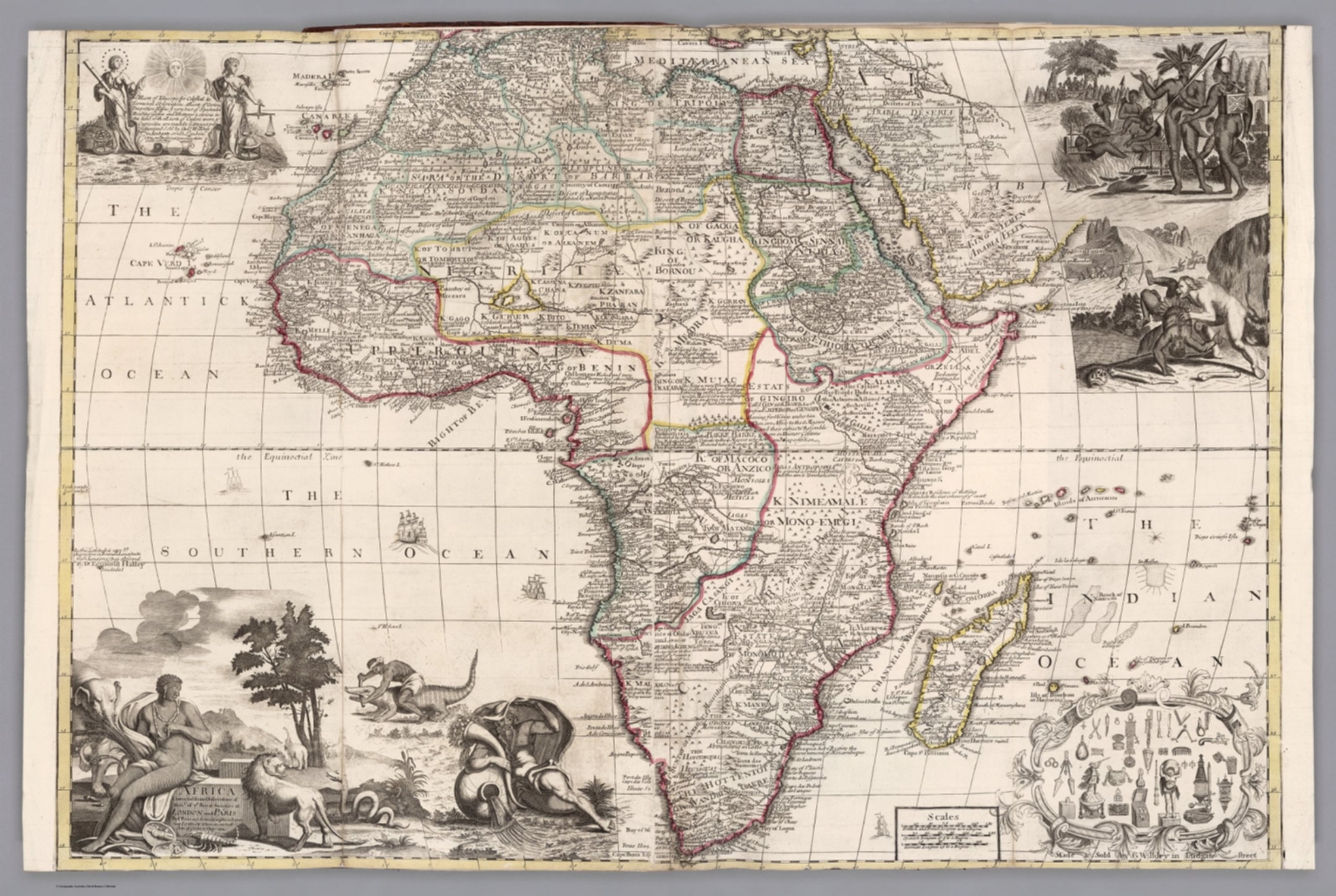 No Africa David Rumsey Historical Map Collection