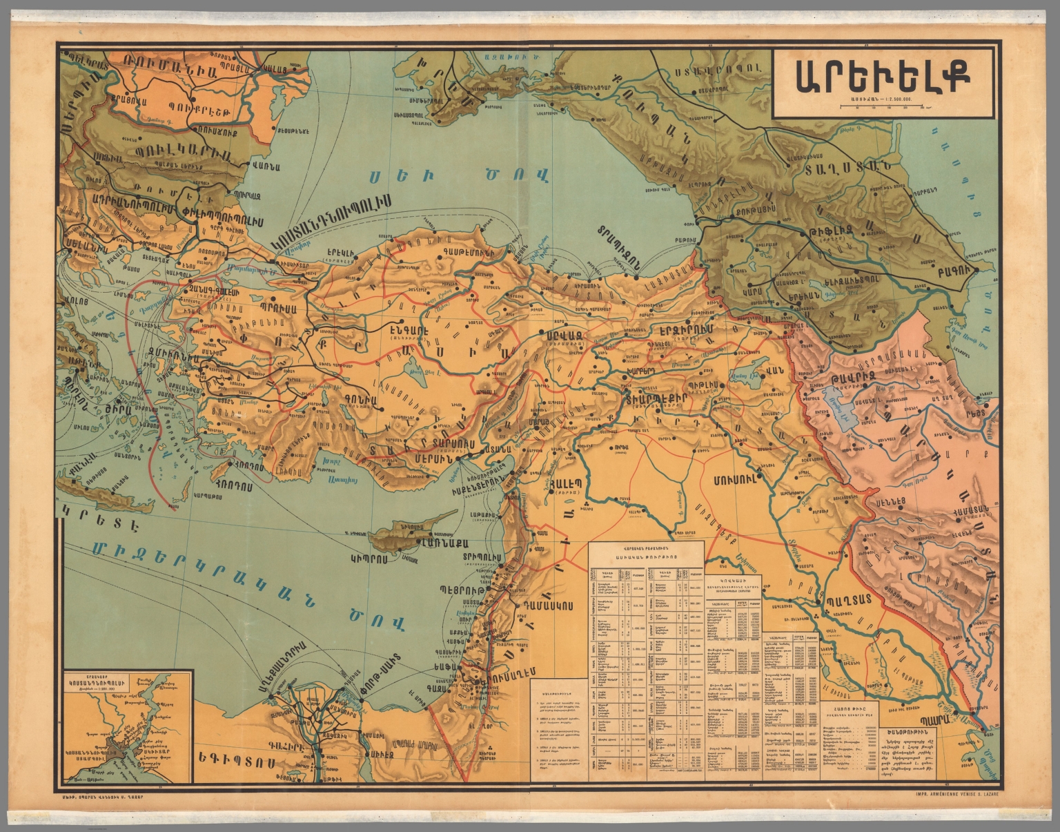 Map Of The Ottoman Empire - David Rumsey Historical Map Collection