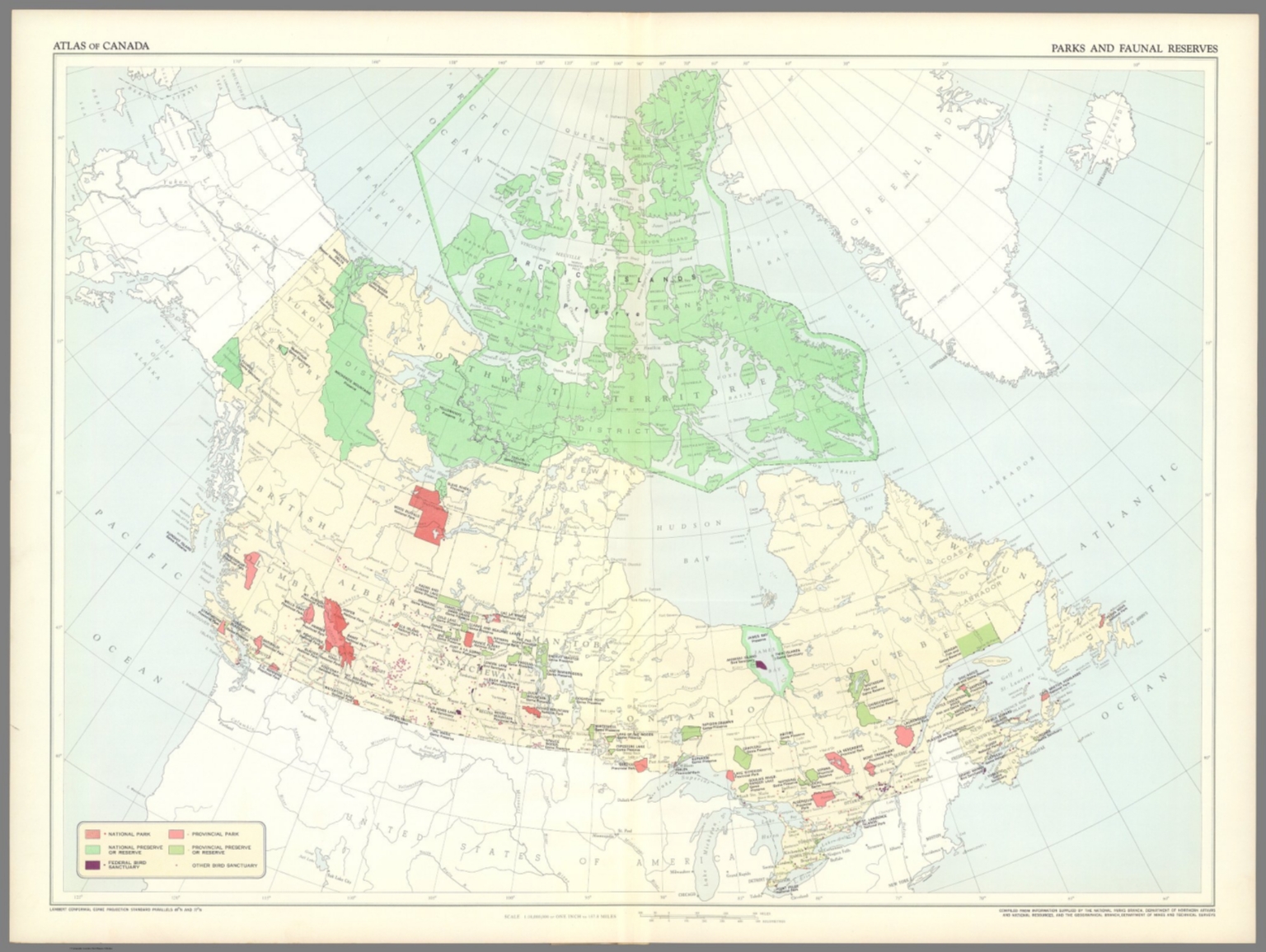(45) Parks and faunal reserves. David Rumsey Historical Map Collection