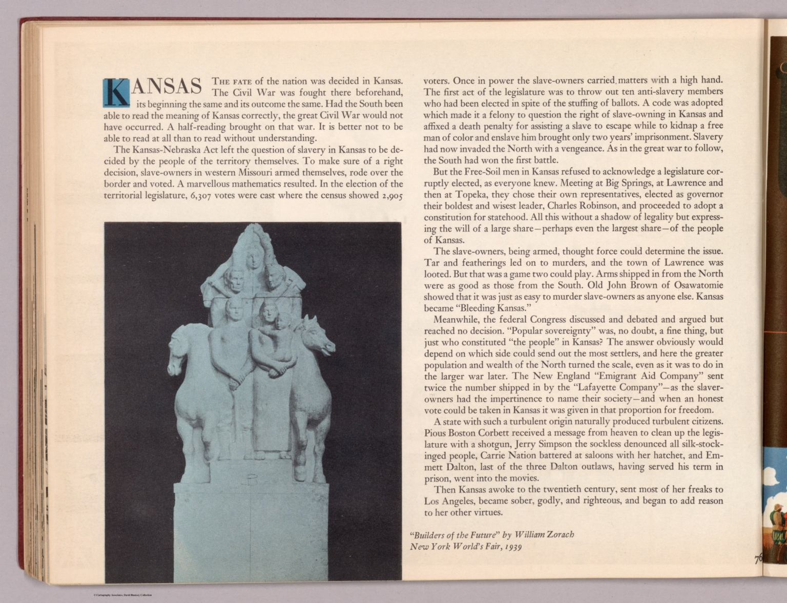 Text Kansas. David Rumsey Historical Map Collection