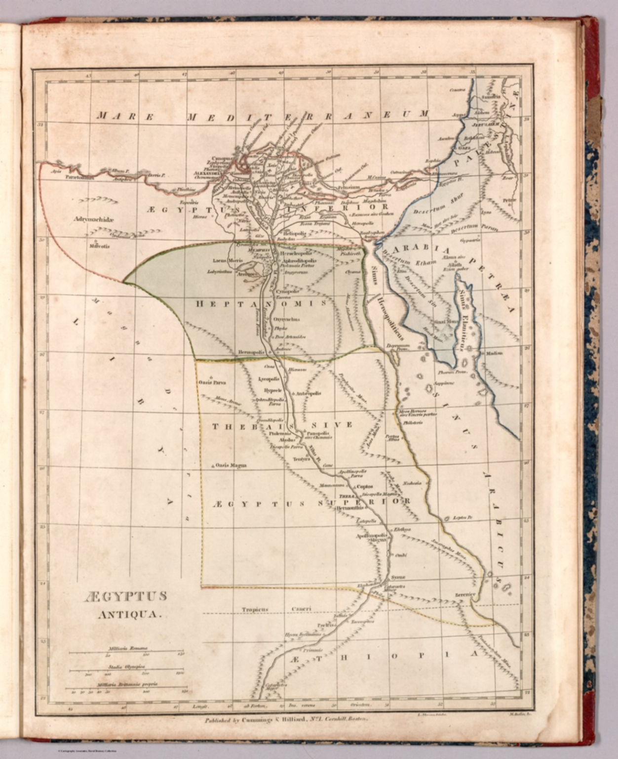 Aegyptus Antiqua - David Rumsey Historical Map Collection