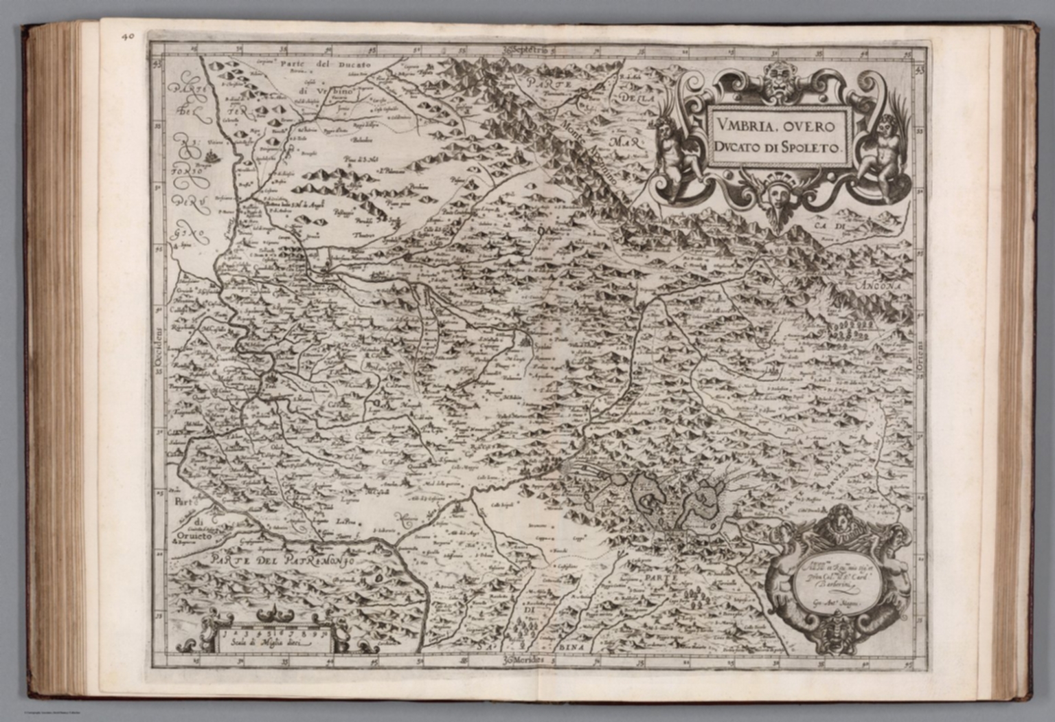 Umbria, overo ducato di Spoleto - David Rumsey Historical Map Collection