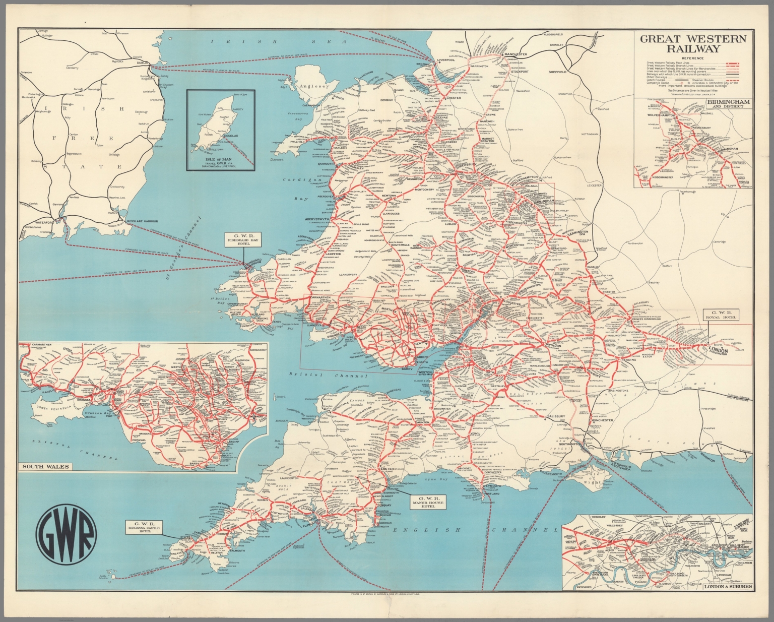 Great Western Railway - David Rumsey Historical Map Collection