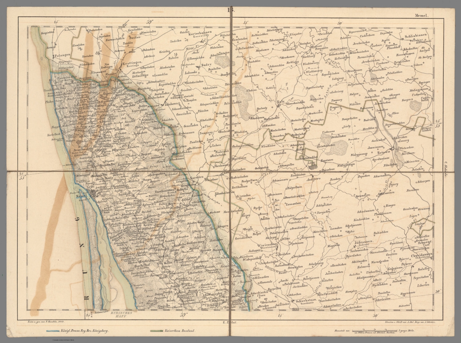 B Memel - David Rumsey Historical Map Collection