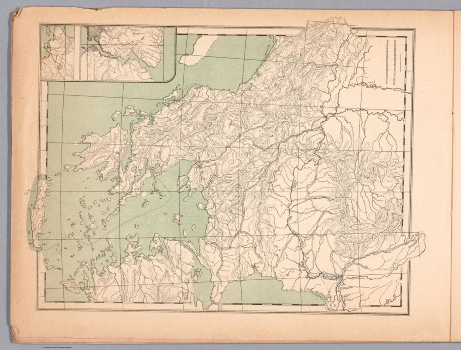 Outline map of Balkan Peninsula - David Rumsey Historical Map Collection