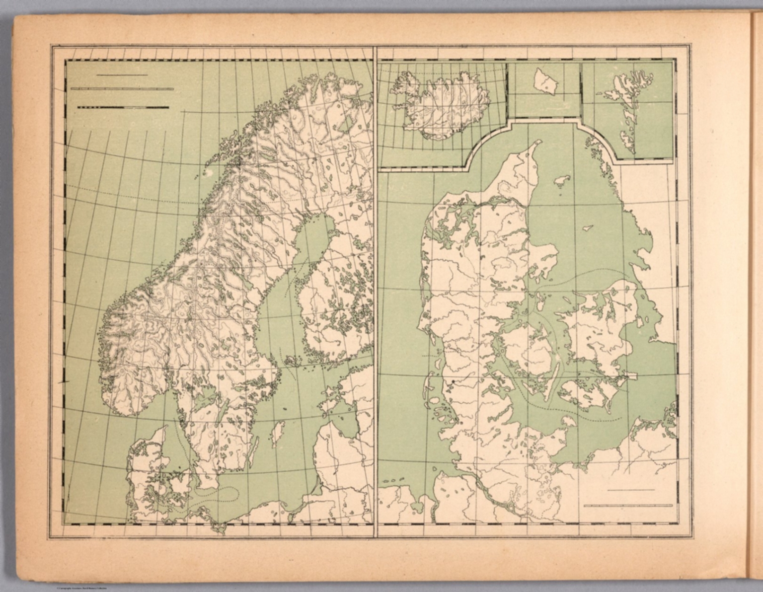 Outline Map Of Scandinavia David Rumsey Historical Map Collection   13532023 