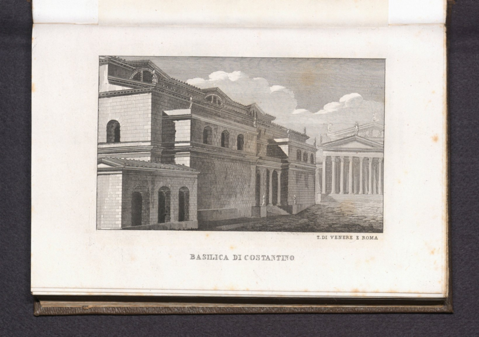 Basilica di Costantino David Rumsey Historical Map Collection