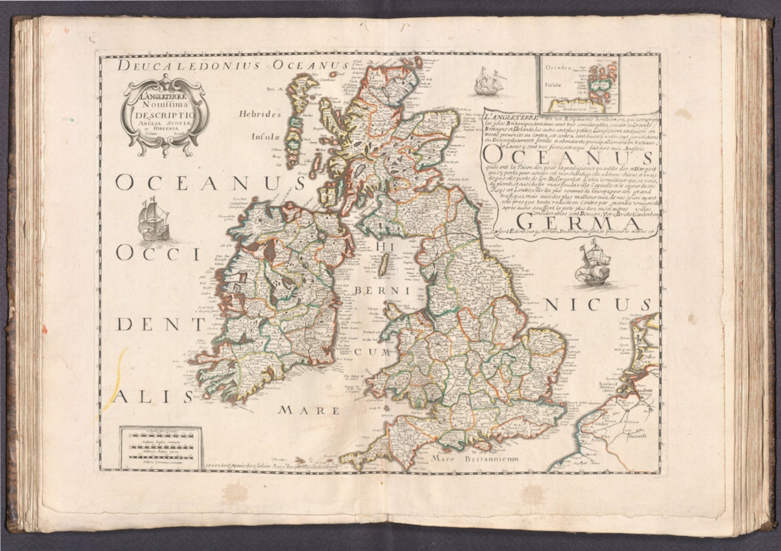 L'Angleterre Novissima Descriptio Angliae Scotiae et Hiberniae - David ...